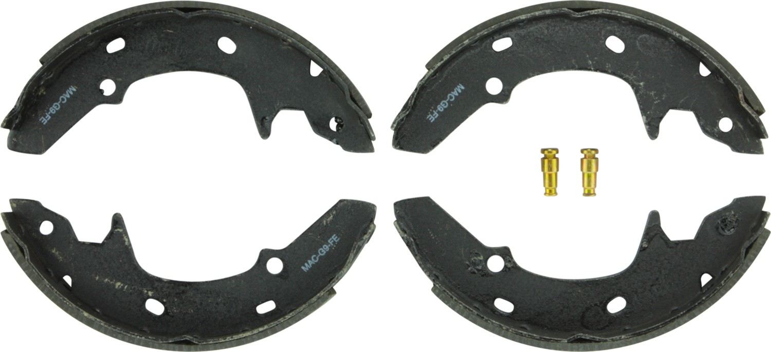 Bosch Drum Brake Shoe  top view frsport BS501