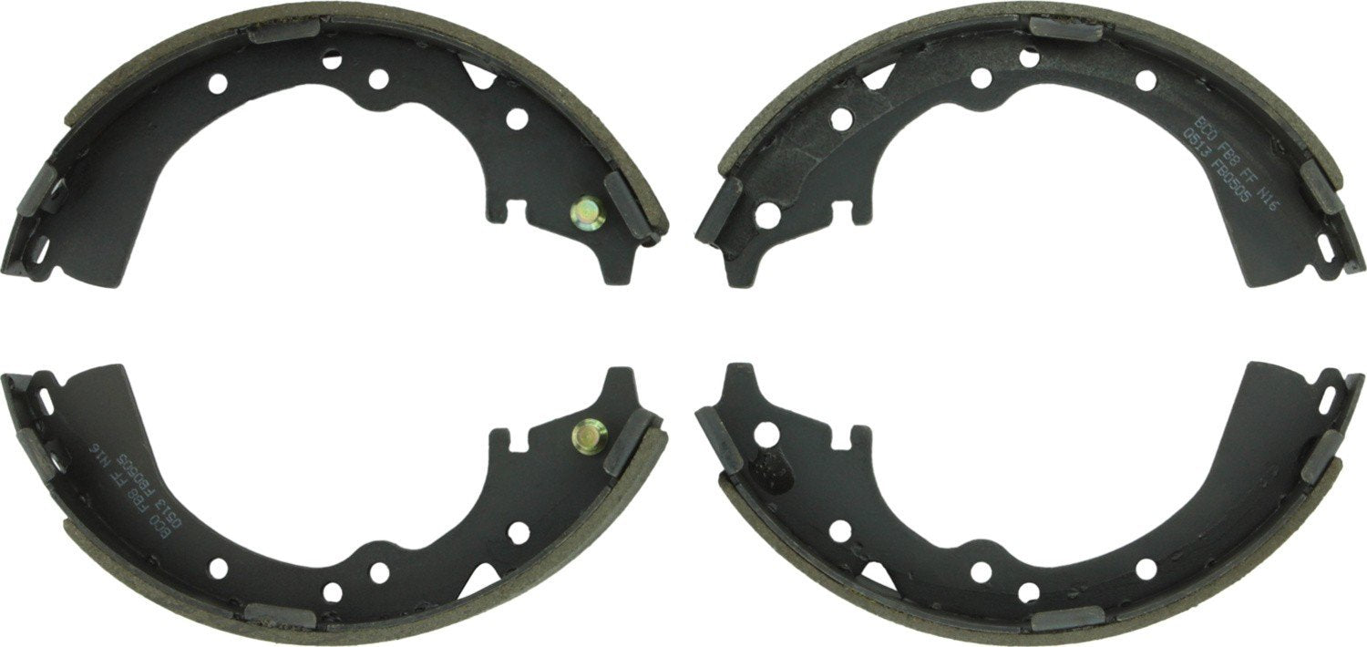 Bosch Drum Brake Shoe  top view frsport BS505