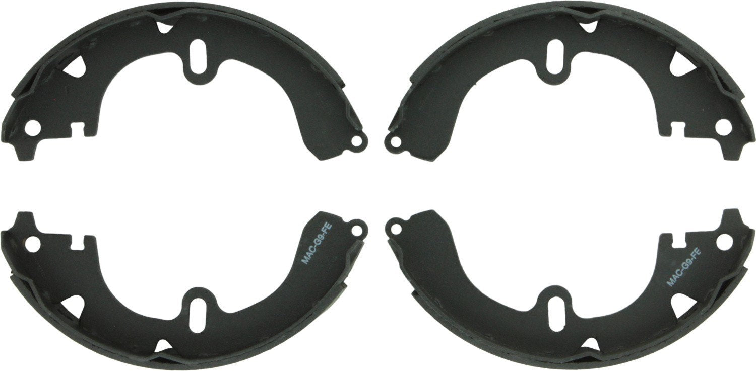 Bosch Drum Brake Shoe  top view frsport BS529