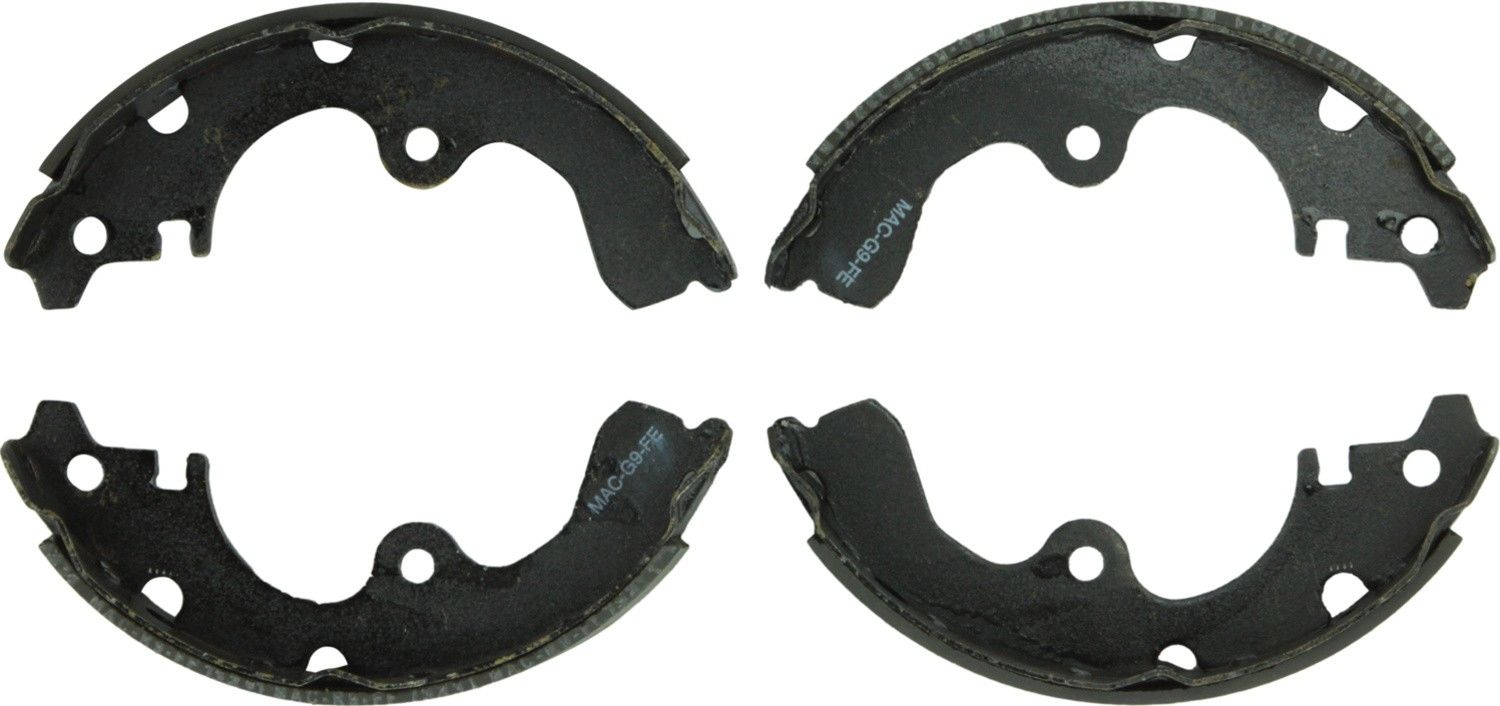 Bosch Drum Brake Shoe  top view frsport BS531