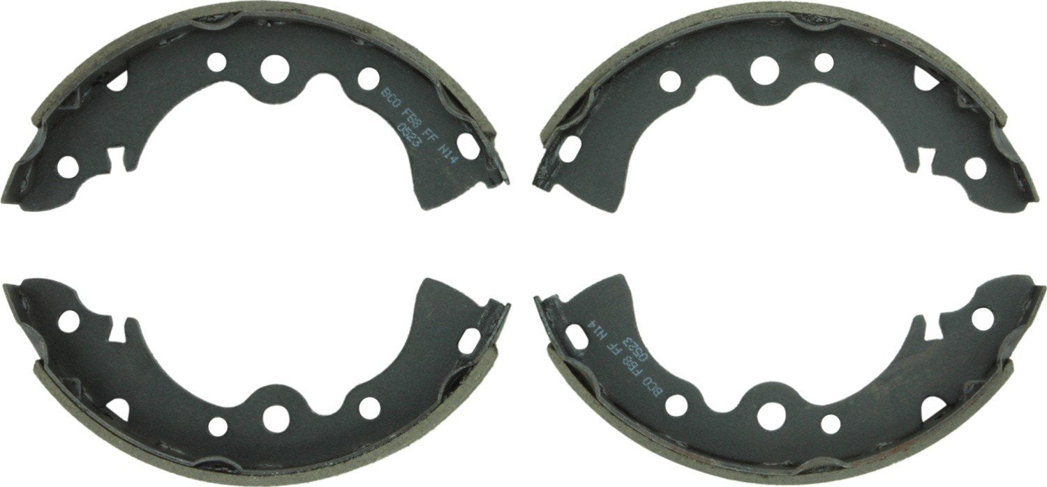 Bosch Drum Brake Shoe  top view frsport BS533