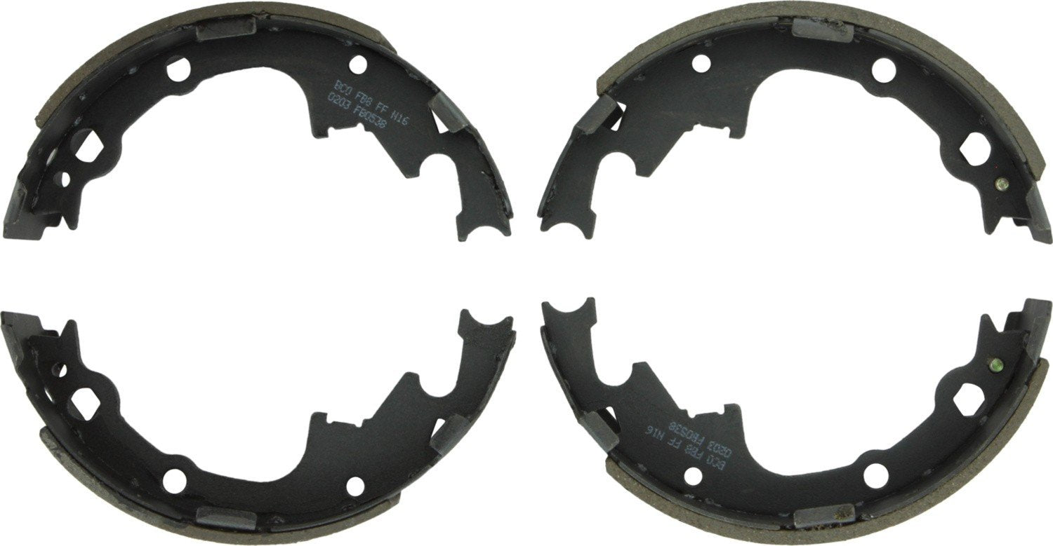 Bosch Drum Brake Shoe  top view frsport BS538