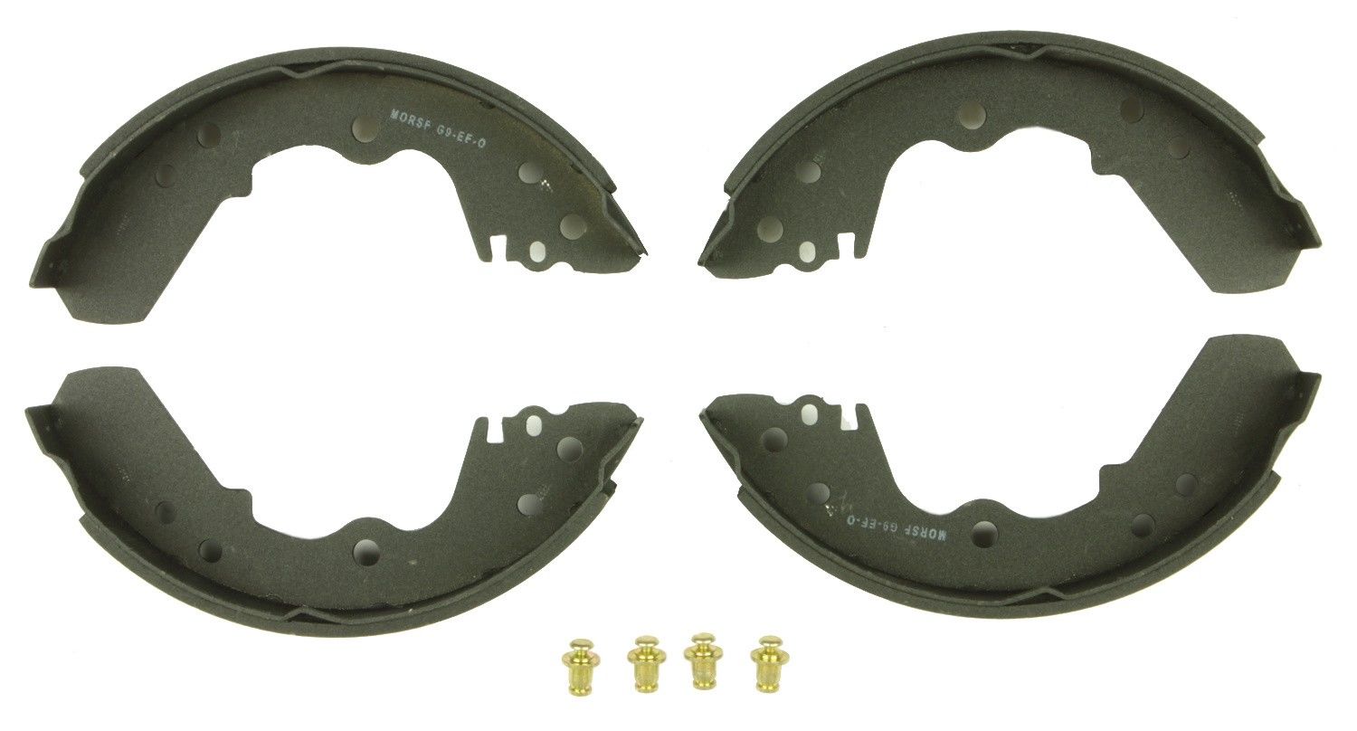 Bosch Drum Brake Shoe  top view frsport BS554