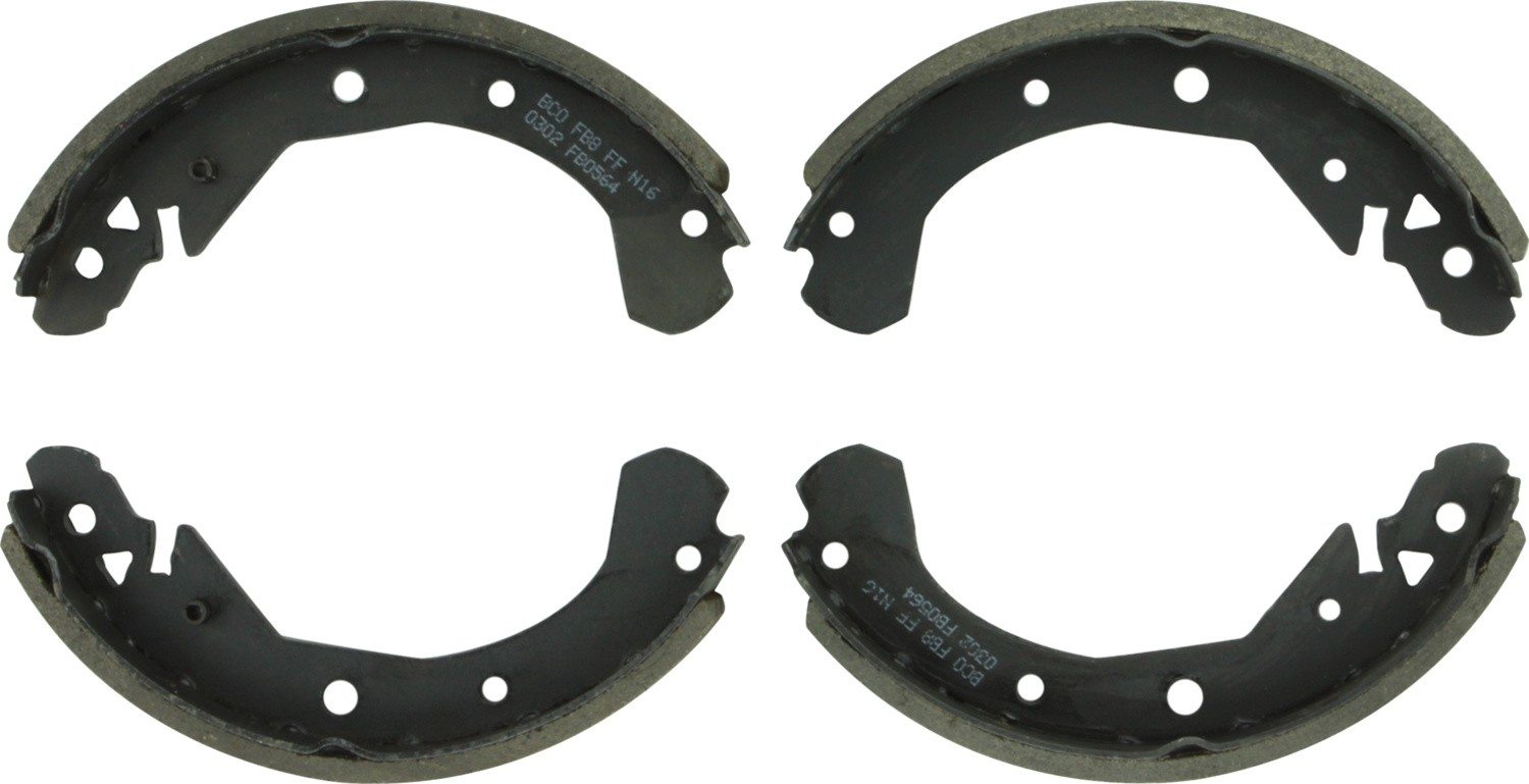 Bosch Drum Brake Shoe  top view frsport BS564