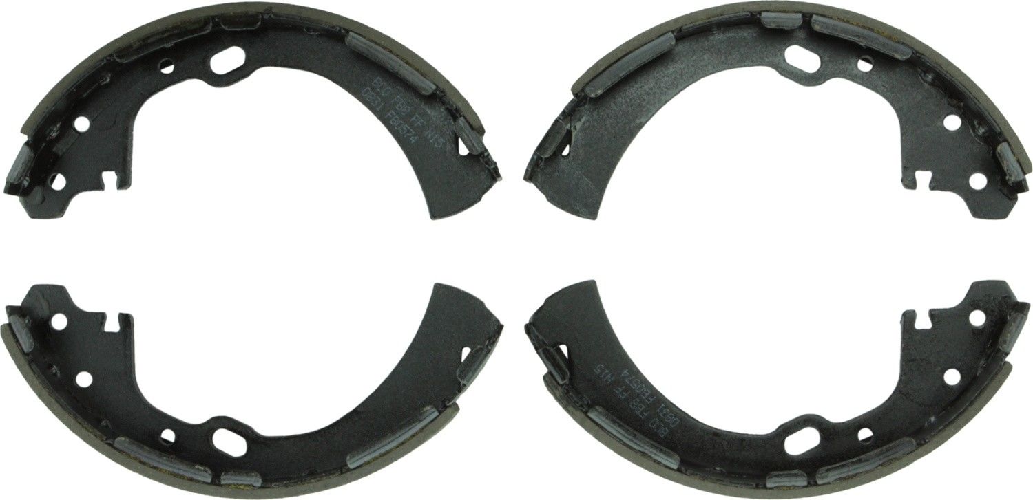 Bosch Drum Brake Shoe  top view frsport BS574