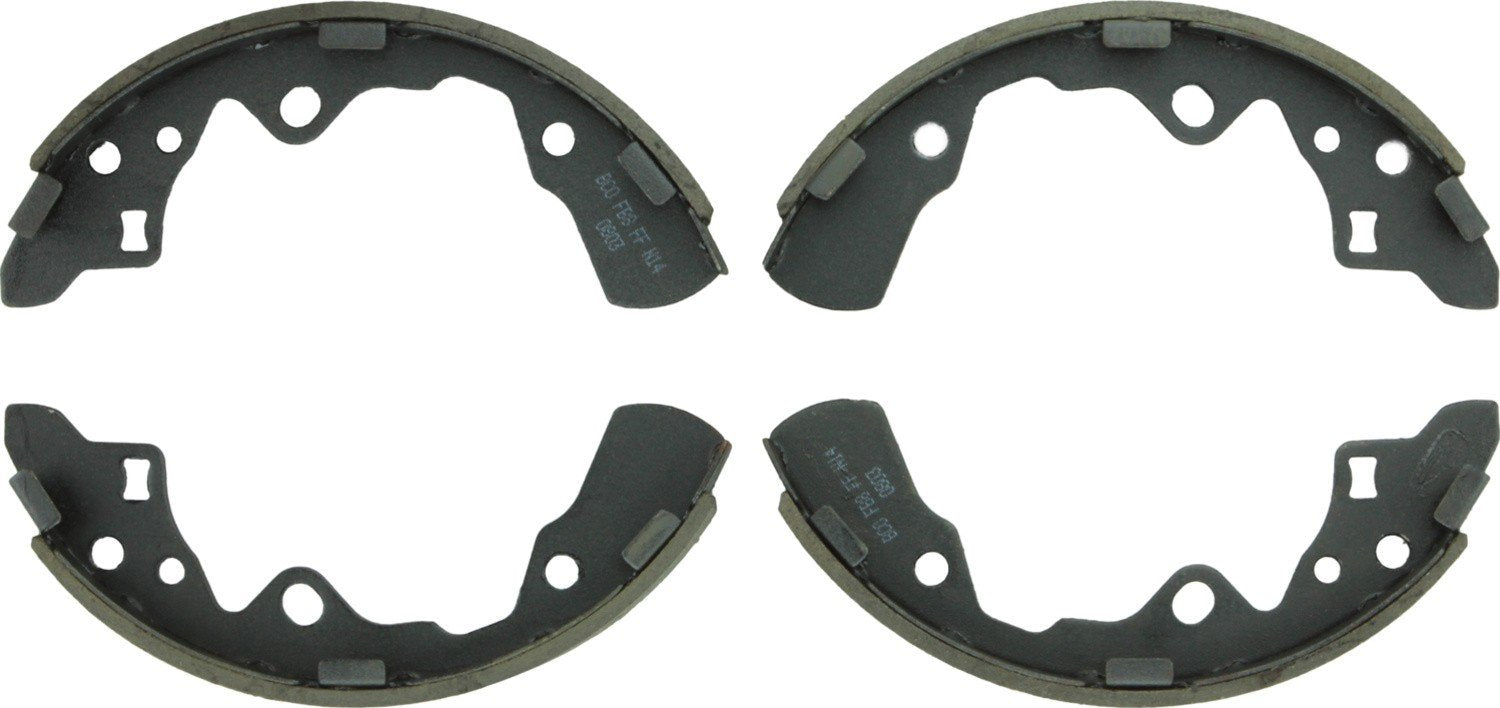 Bosch Drum Brake Shoe  top view frsport BS598