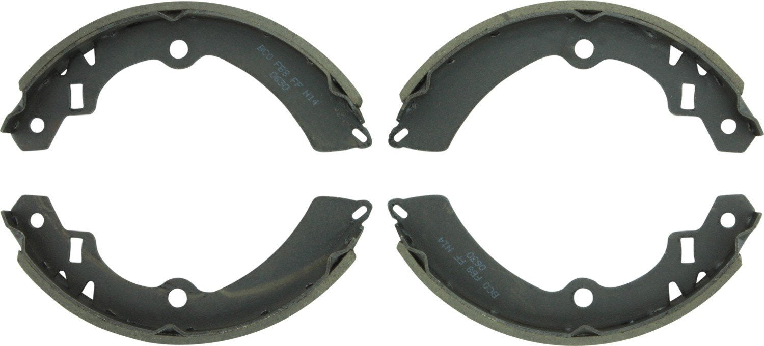 Bosch Drum Brake Shoe  top view frsport BS605