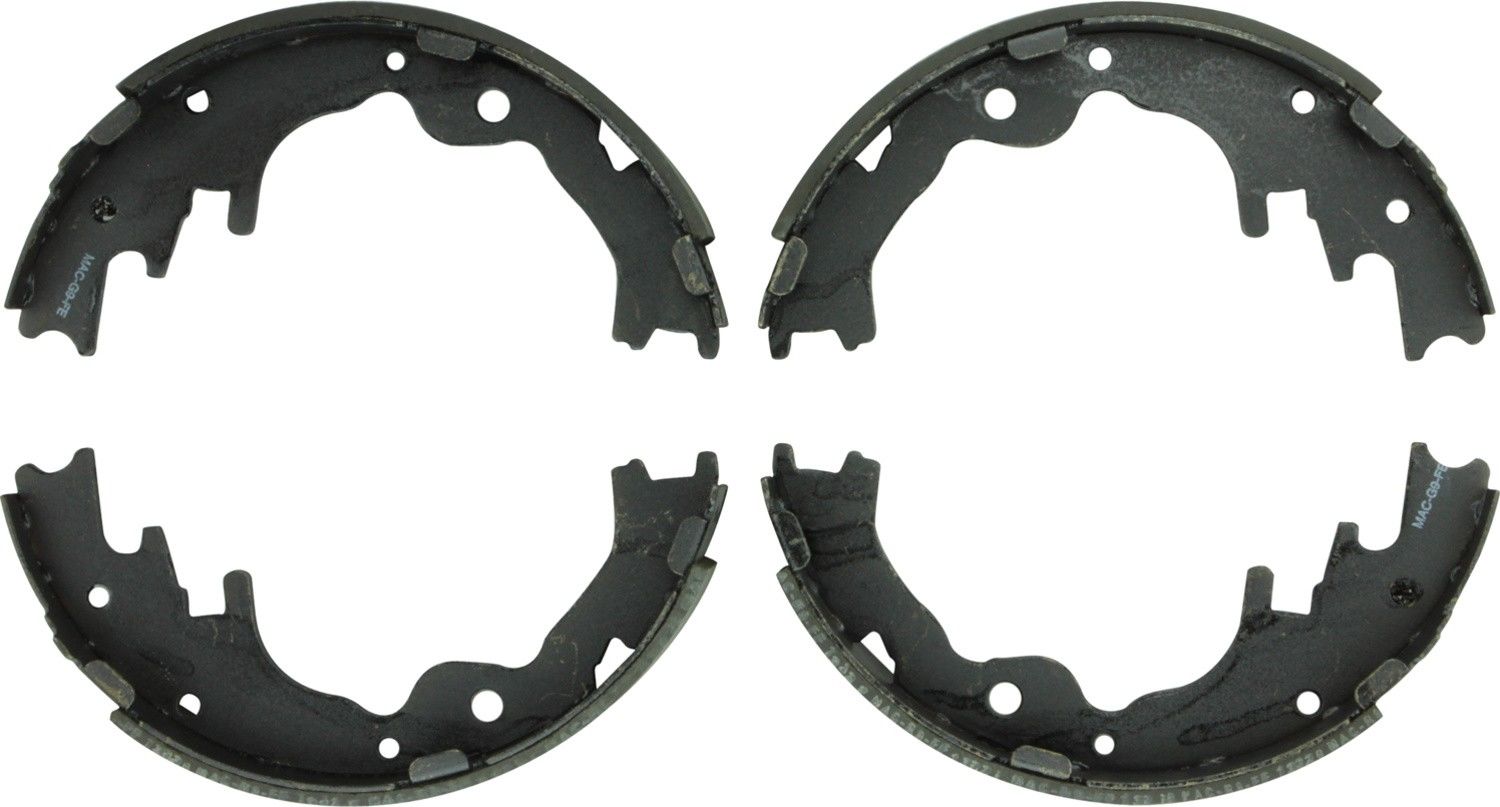 Bosch Drum Brake Shoe  top view frsport BS609