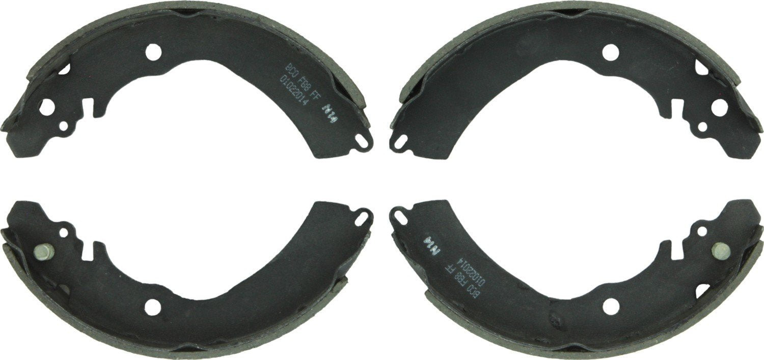 Bosch Drum Brake Shoe  top view frsport BS610