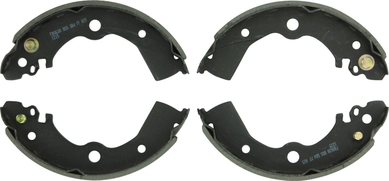 Bosch Drum Brake Shoe  top view frsport BS638