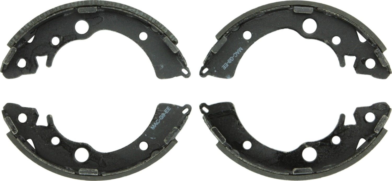 Bosch Drum Brake Shoe  top view frsport BS639