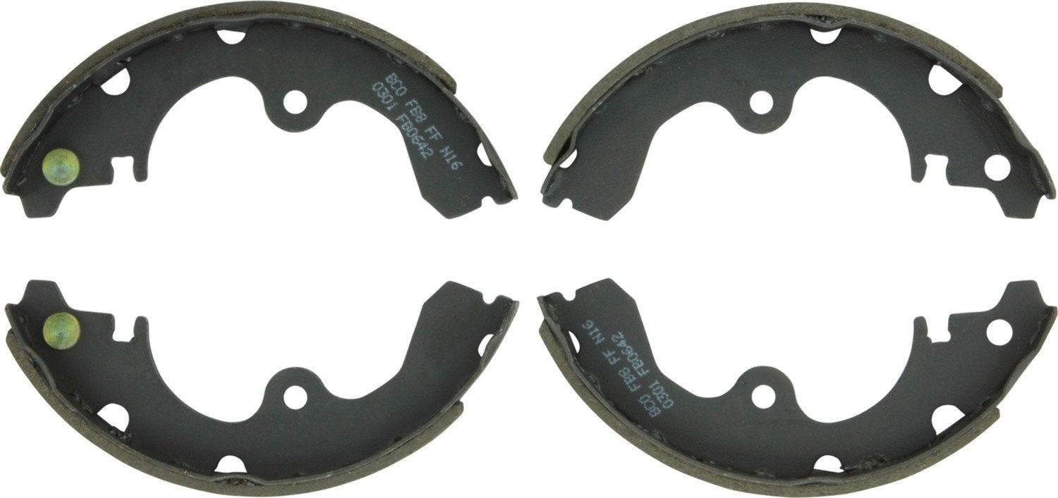 Bosch Drum Brake Shoe  top view frsport BS642