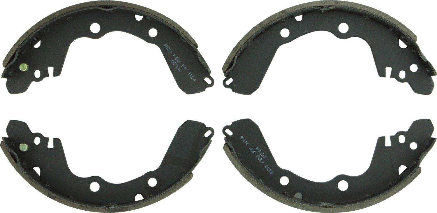 Bosch Drum Brake Shoe  top view frsport BS658