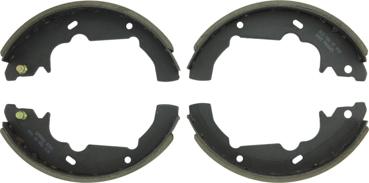 Bosch Drum Brake Shoe  top view frsport BS665