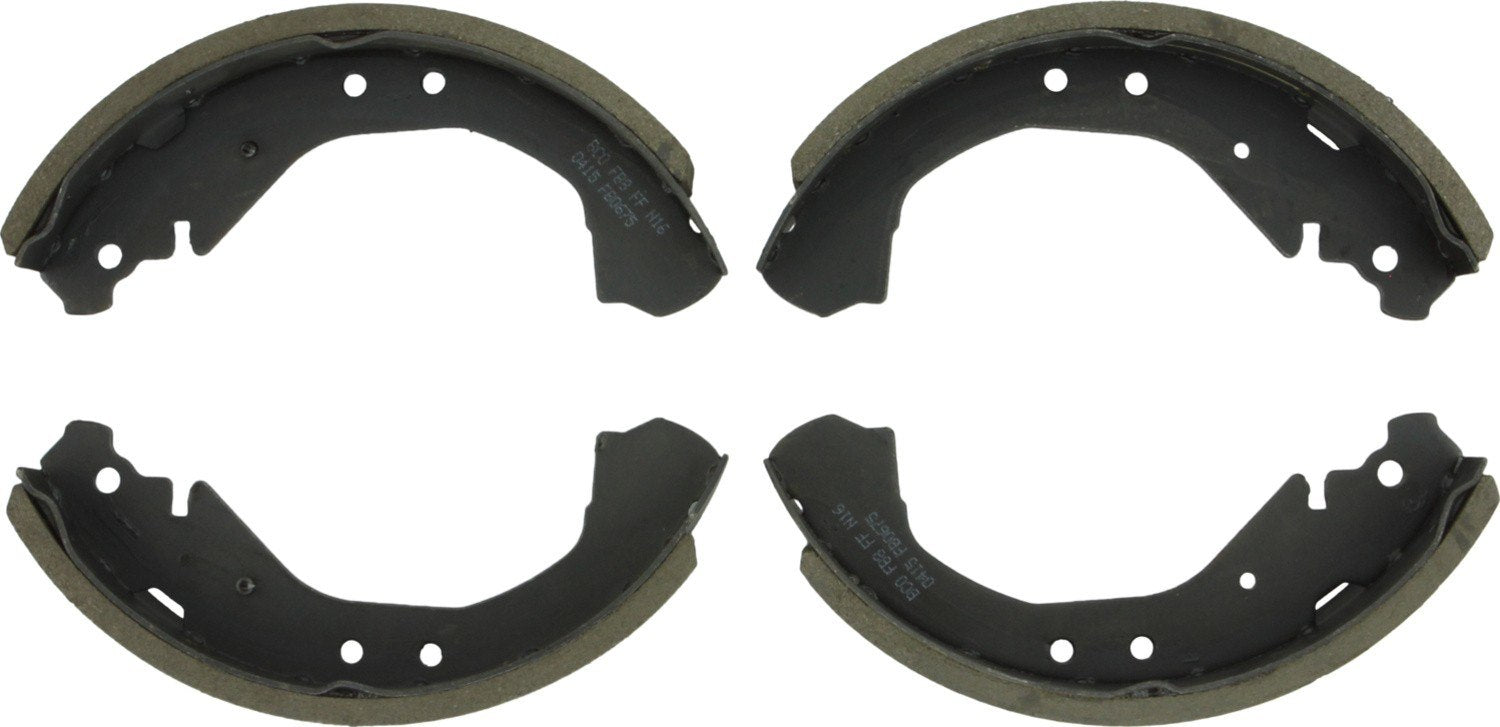 Bosch Drum Brake Shoe  top view frsport BS675