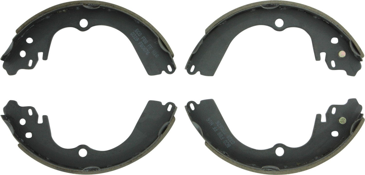 Bosch Drum Brake Shoe  top view frsport BS676