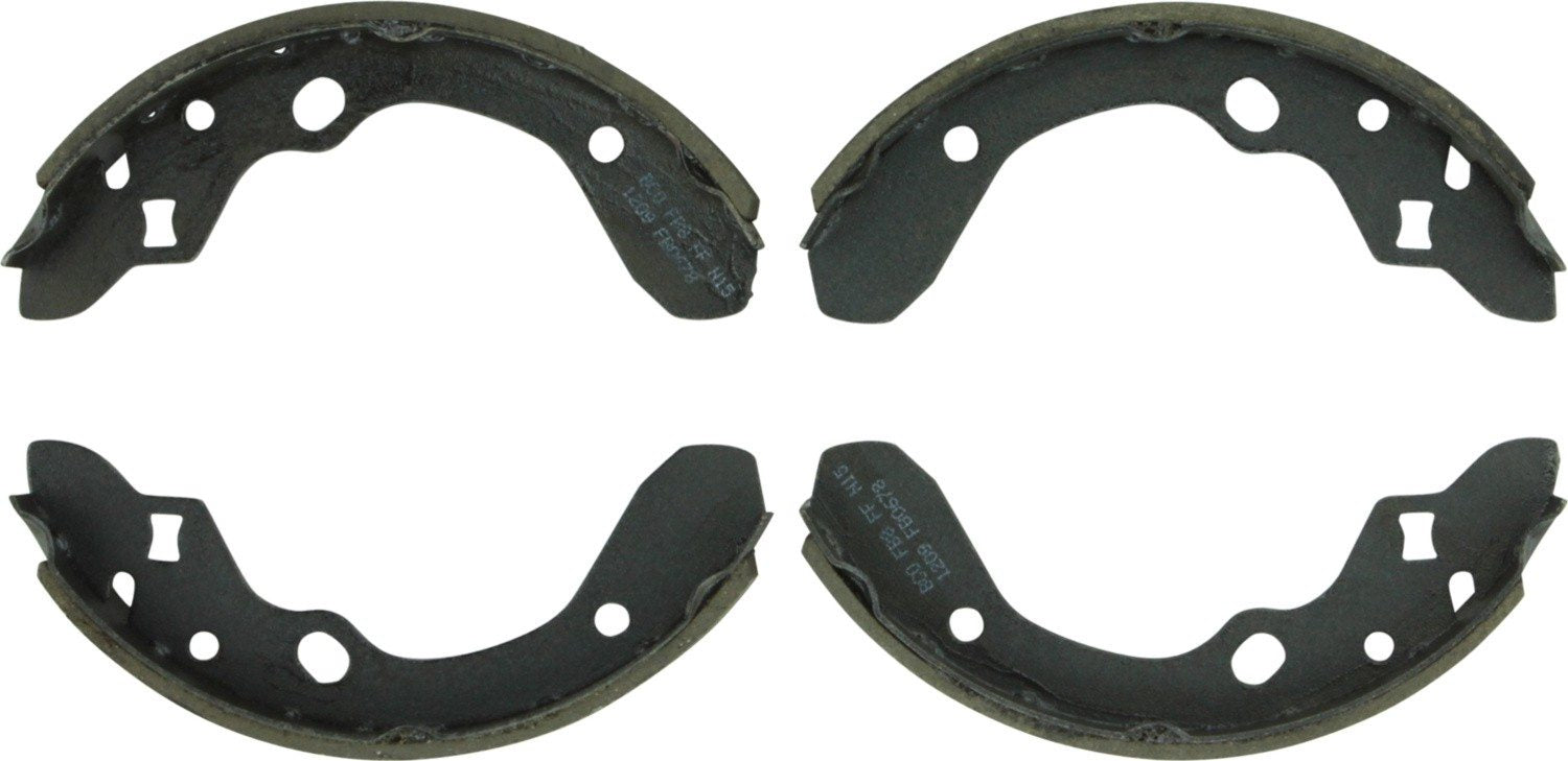 Bosch Drum Brake Shoe  top view frsport BS678