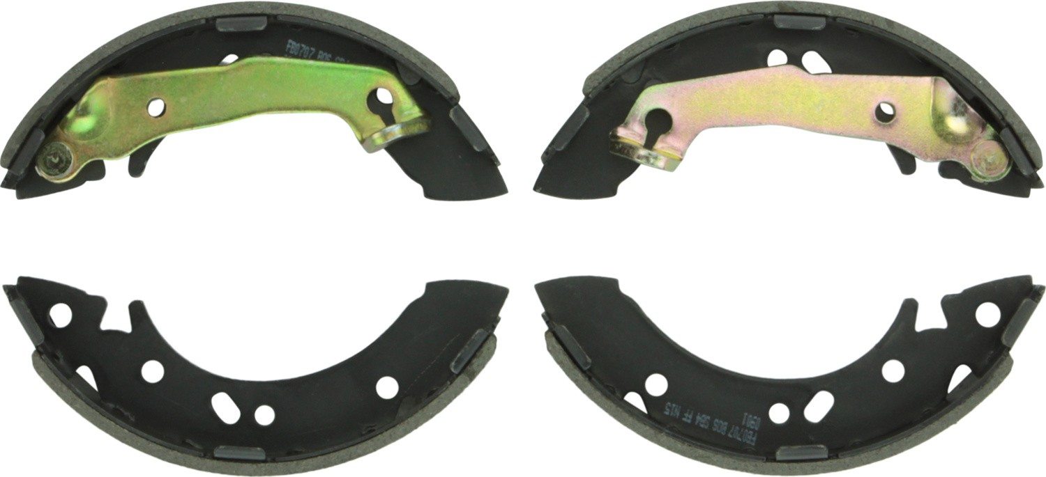 Bosch Drum Brake Shoe  top view frsport BS707