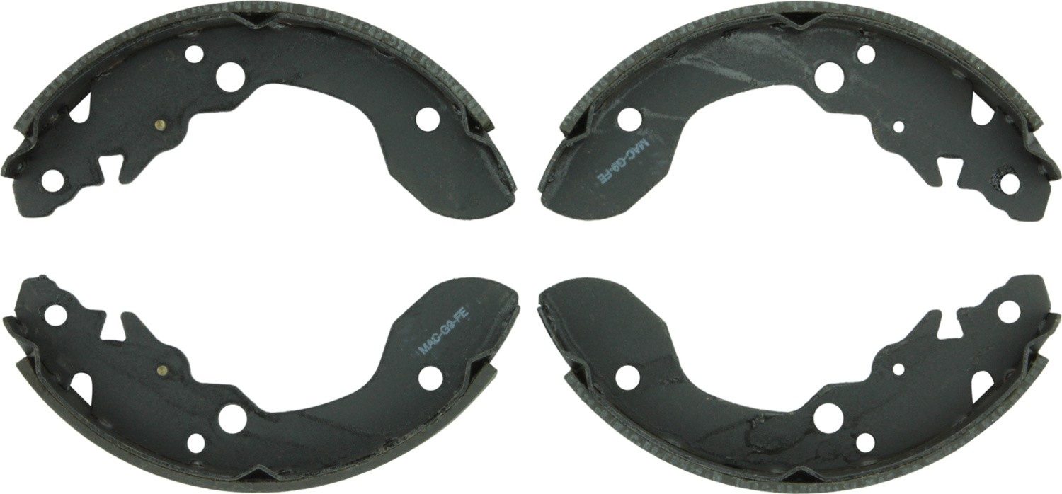 Bosch Drum Brake Shoe  top view frsport BS710