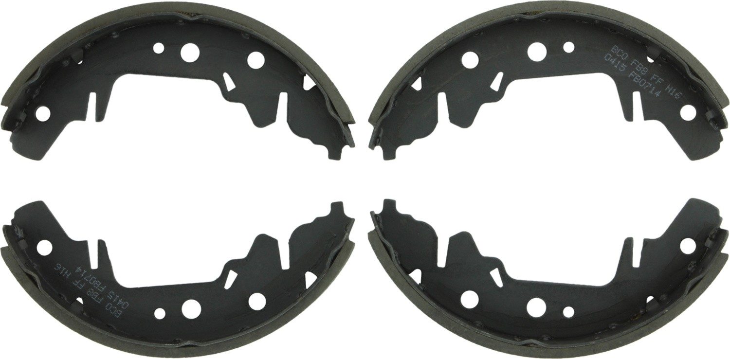 Bosch Drum Brake Shoe  top view frsport BS714