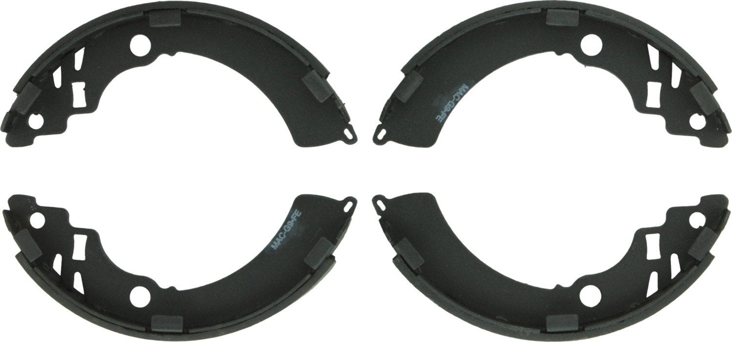 Bosch Drum Brake Shoe  top view frsport BS732