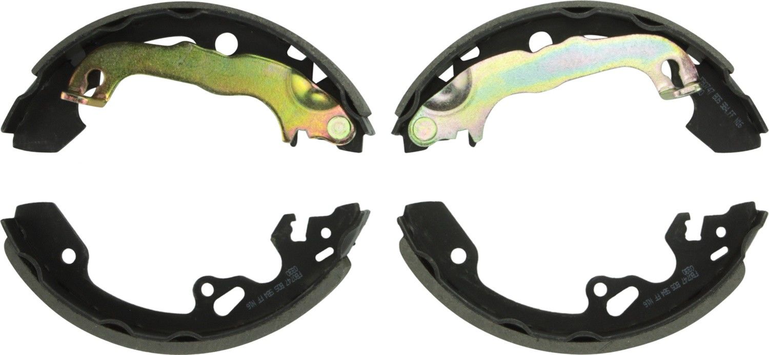 Bosch Drum Brake Shoe  top view frsport BS747L