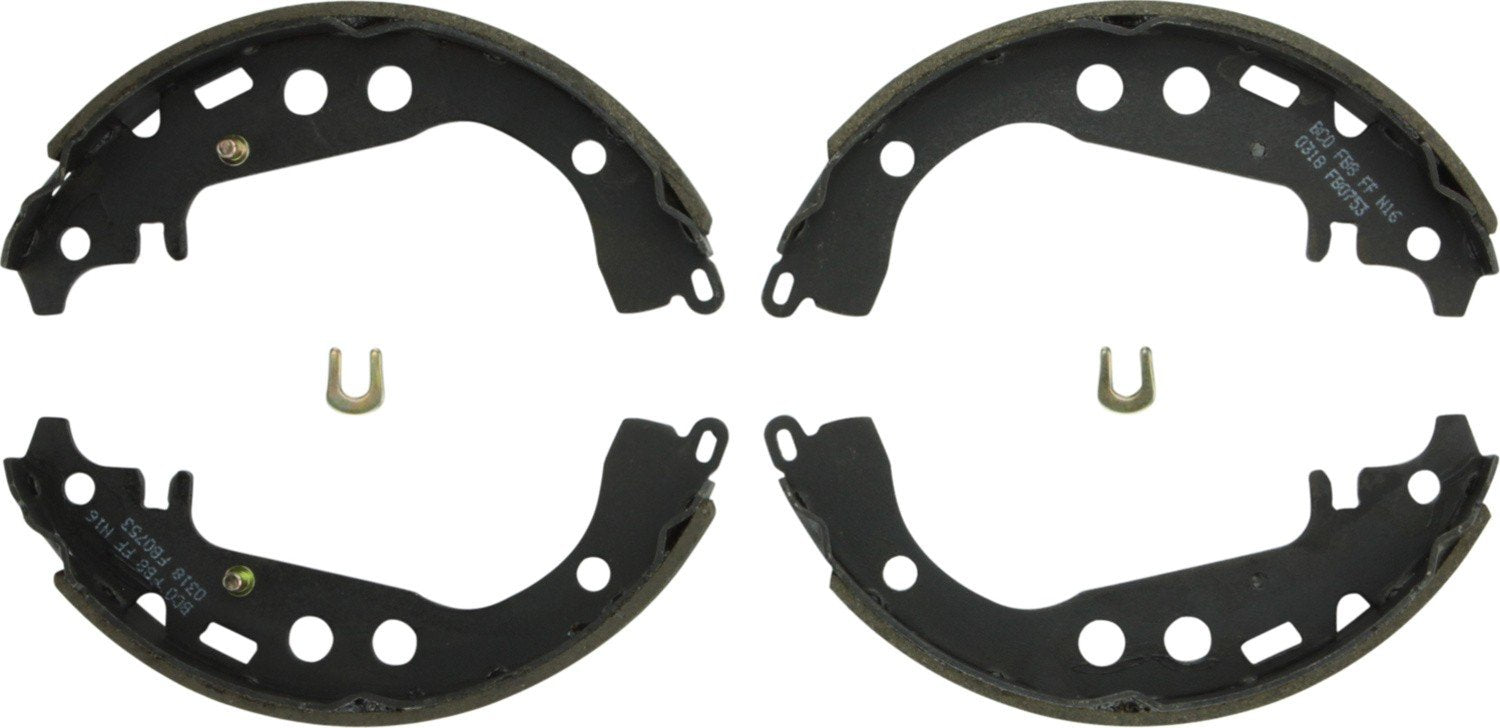 Bosch Drum Brake Shoe  top view frsport BS753