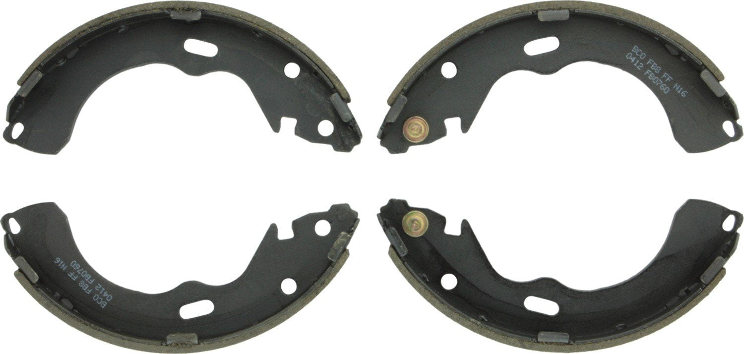 Bosch Drum Brake Shoe  top view frsport BS760