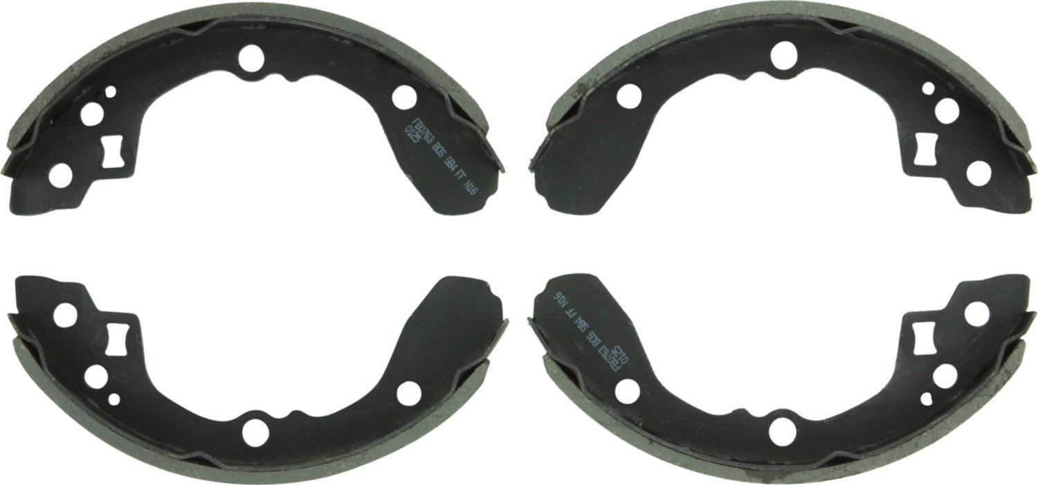 Bosch Drum Brake Shoe  top view frsport BS763