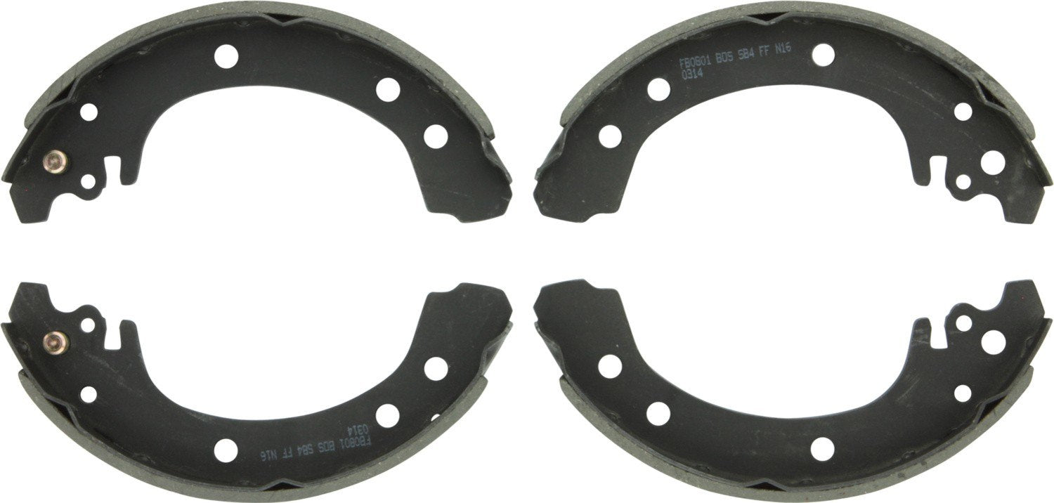 Bosch Drum Brake Shoe  top view frsport BS801