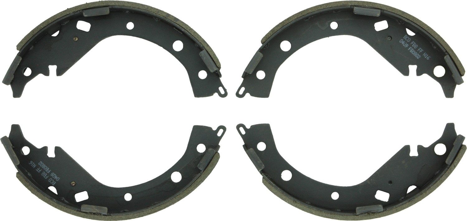 Bosch Drum Brake Shoe  top view frsport BS802