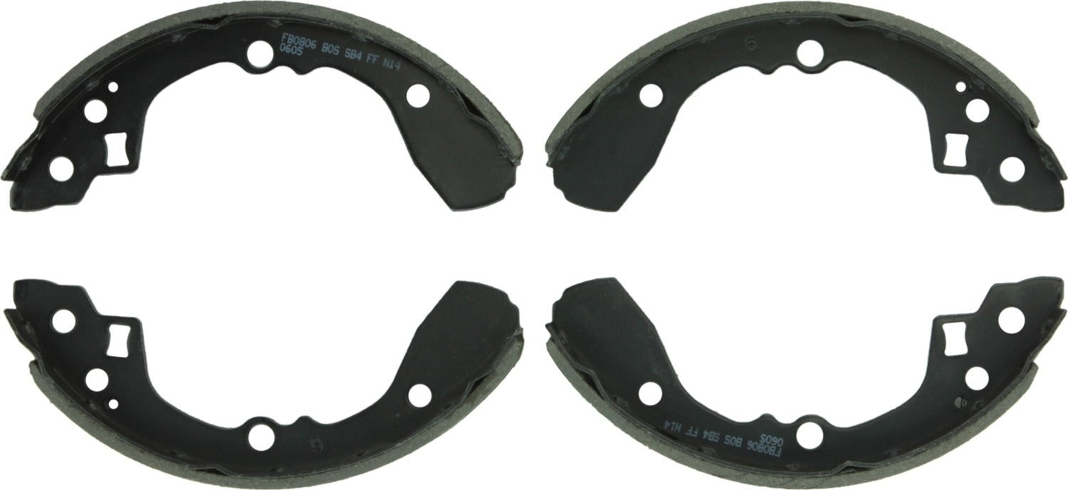 Bosch Drum Brake Shoe  top view frsport BS806