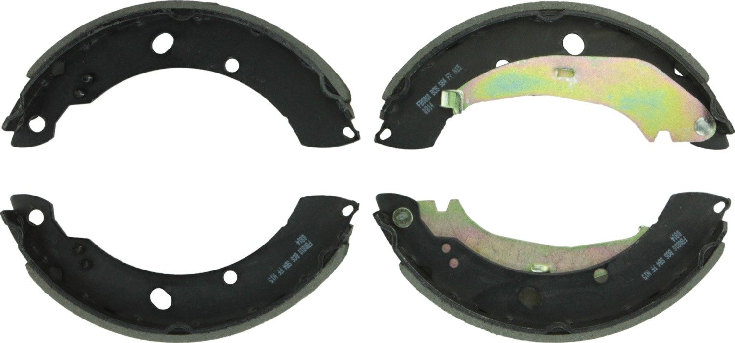 Bosch Drum Brake Shoe  top view frsport BS810