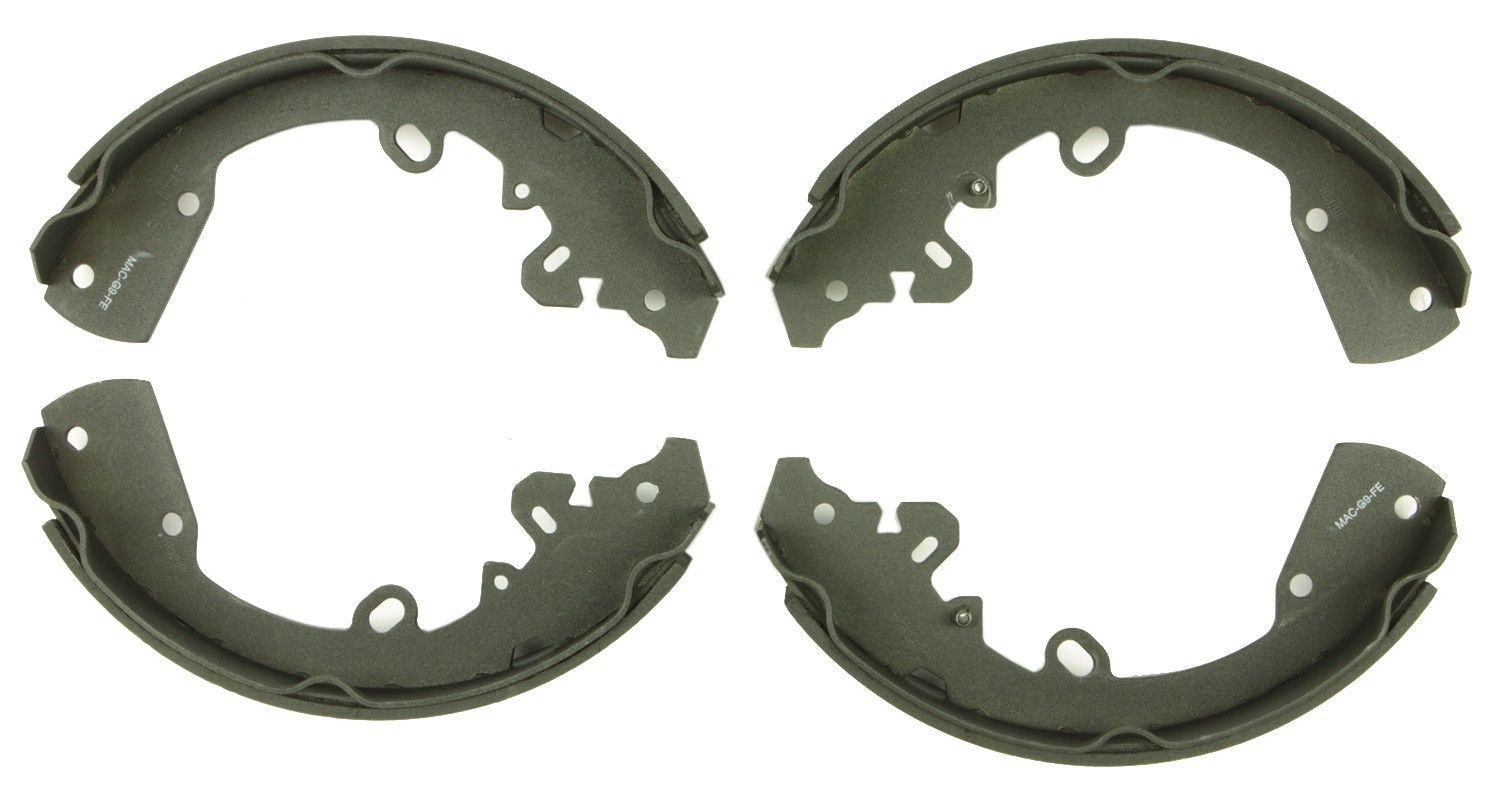 Bosch Drum Brake Shoe  top view frsport BS853