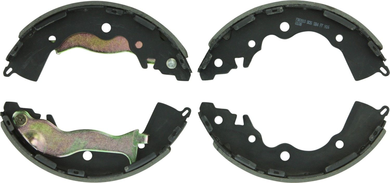 Bosch Parking Brake Shoe  top view frsport BS910