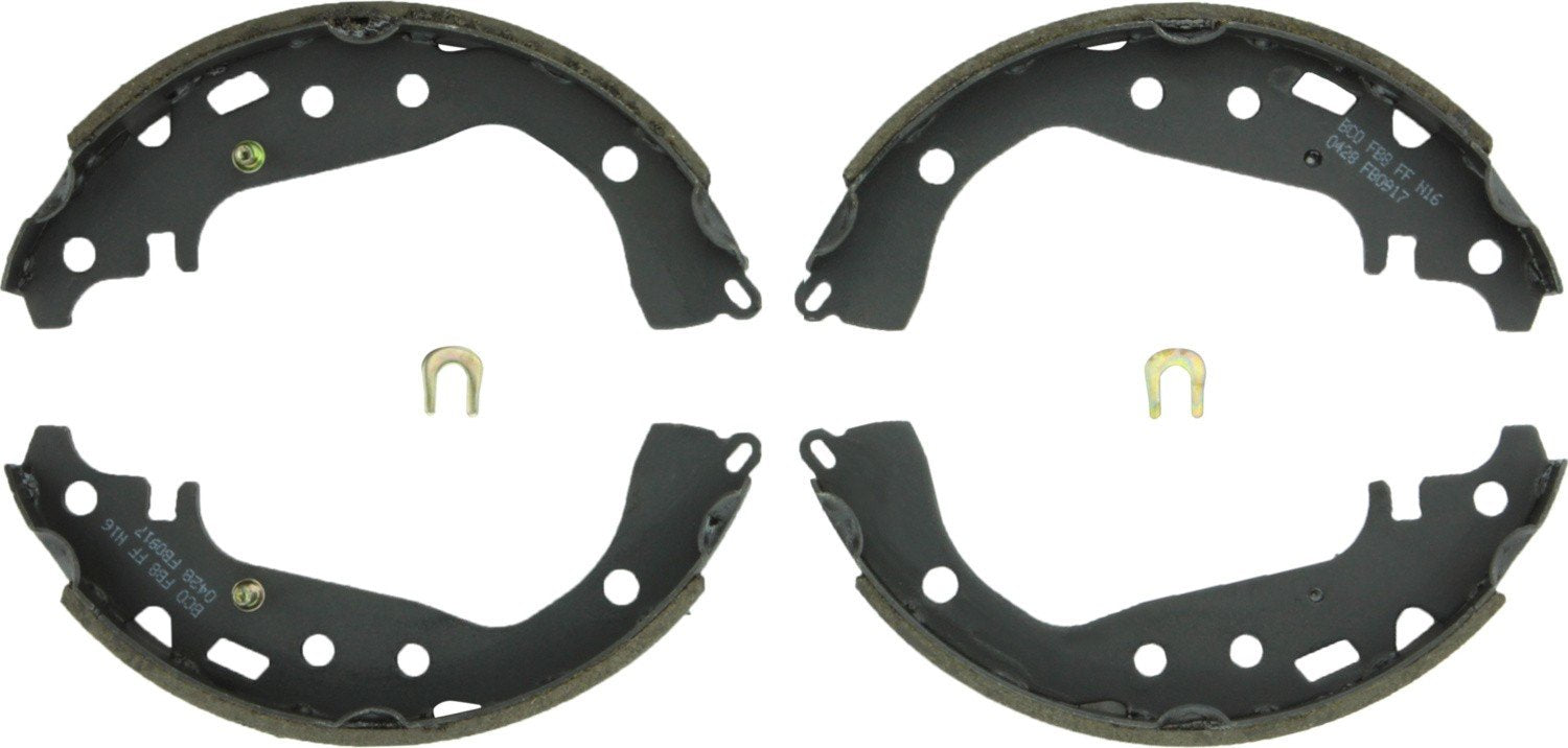 Bosch Drum Brake Shoe  top view frsport BS917