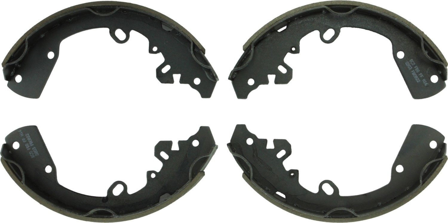 Bosch Drum Brake Shoe  top view frsport BS922