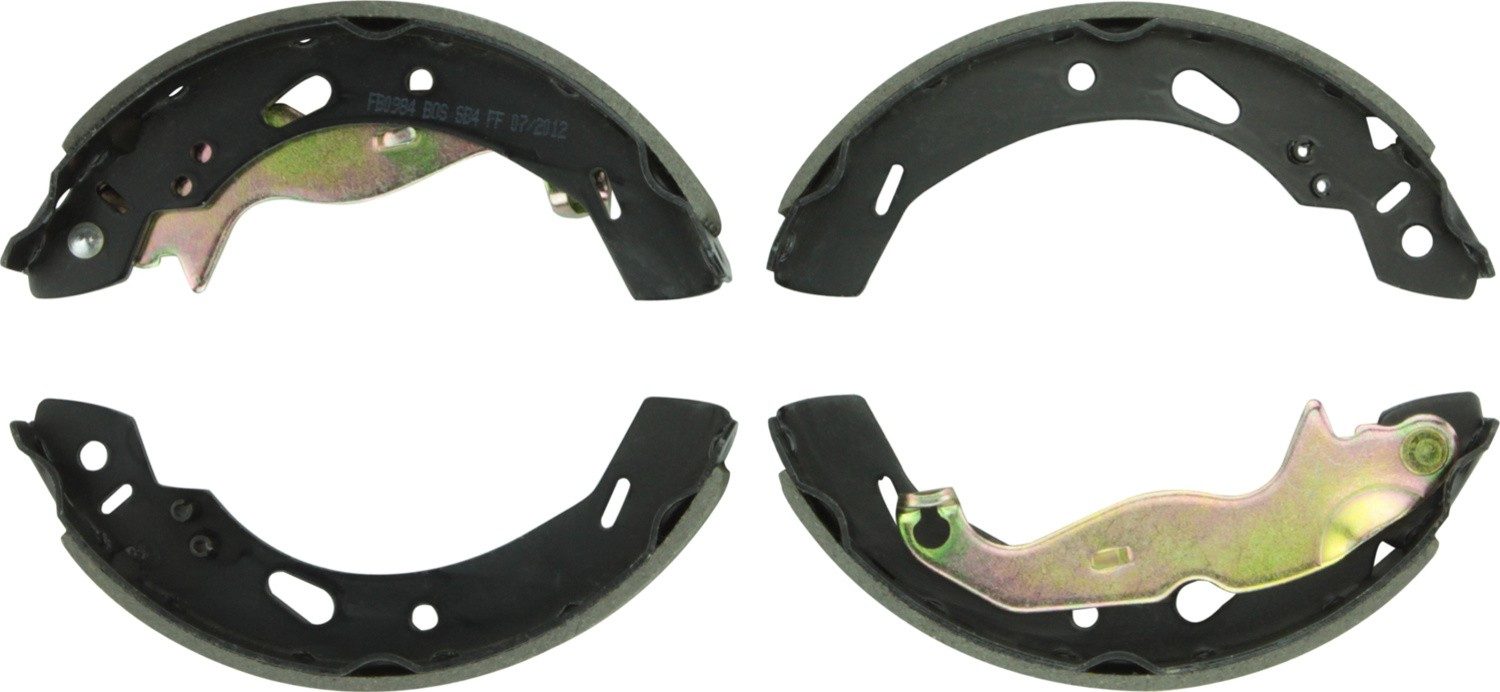 Bosch Drum Brake Shoe  top view frsport BS984