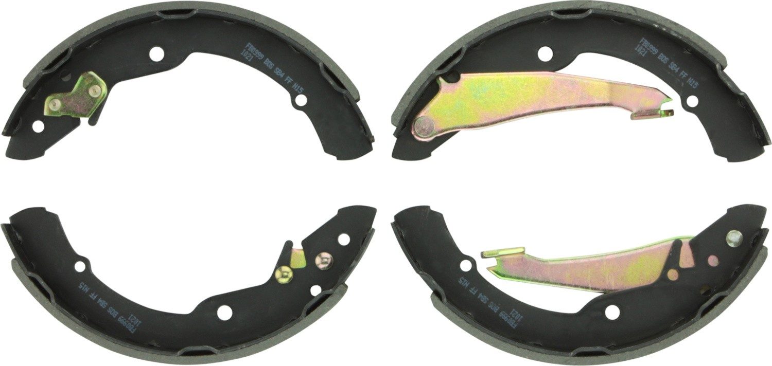 Bosch Drum Brake Shoe  top view frsport BS999