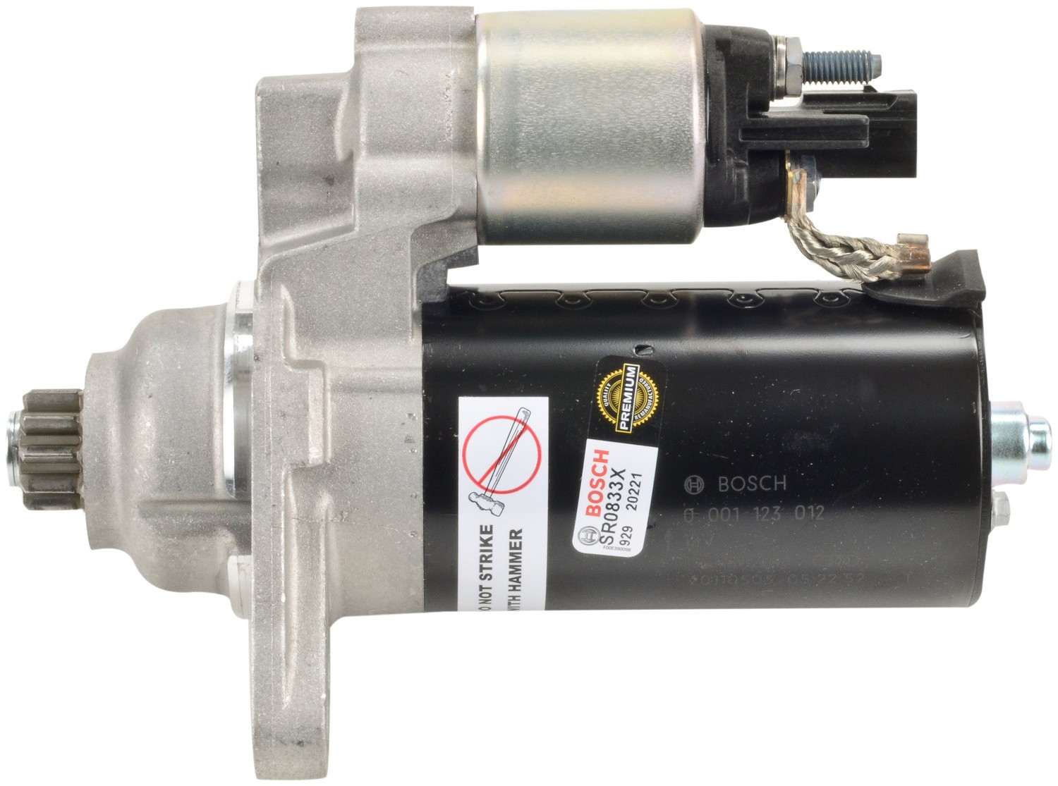 Bosch Starter Motor  top view frsport SR0833X