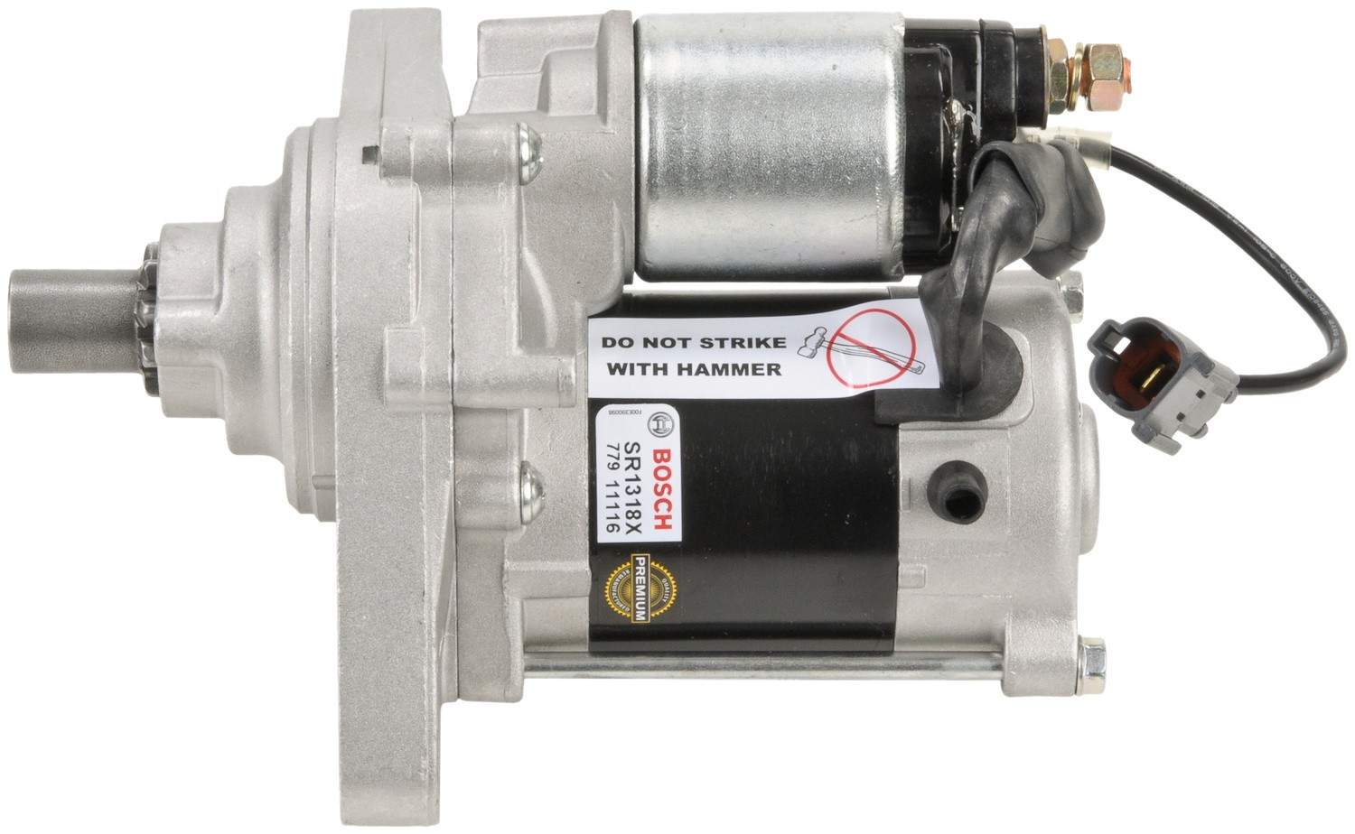 Bosch Starter Motor  top view frsport SR1318X