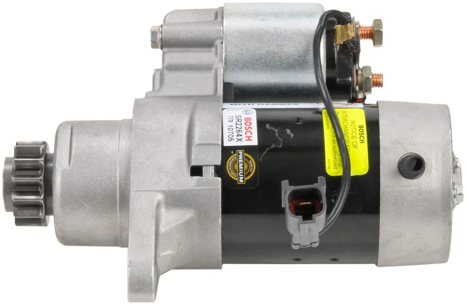 Bosch Starter Motor  top view frsport SR2264X