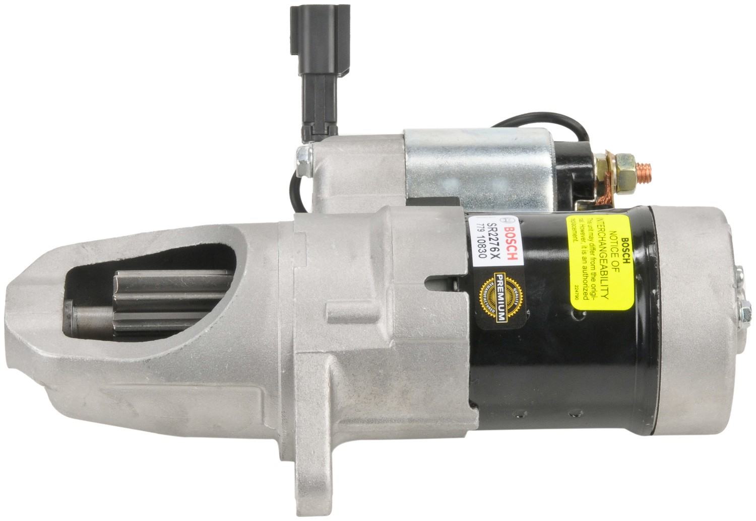 Bosch Starter Motor  top view frsport SR2276X