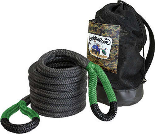 Bubba Gear Jumbo Bubba Rope 1-1/2in X 30ft Green Eyes BUB176730GRG