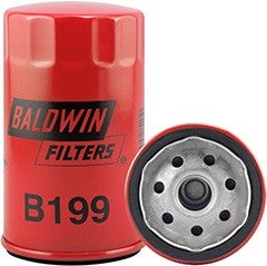 Baldwin Engine Oil Filter  top view frsport B199