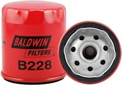 Baldwin Engine Oil Filter  top view frsport B228