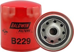 Baldwin Engine Oil Filter  top view frsport B229