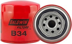 Baldwin Engine Oil Filter  top view frsport B34