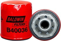 Baldwin Engine Oil Filter  top view frsport B40036