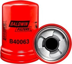 Baldwin Engine Oil Filter  top view frsport B40063